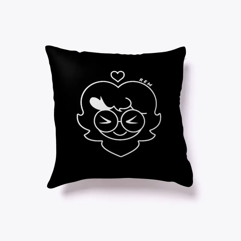 Cuddleable Rem Logo Pillow